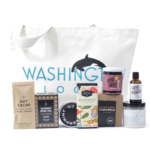 Seattle Local Gift Tote  Modern Washington State Gifts – Washington Local